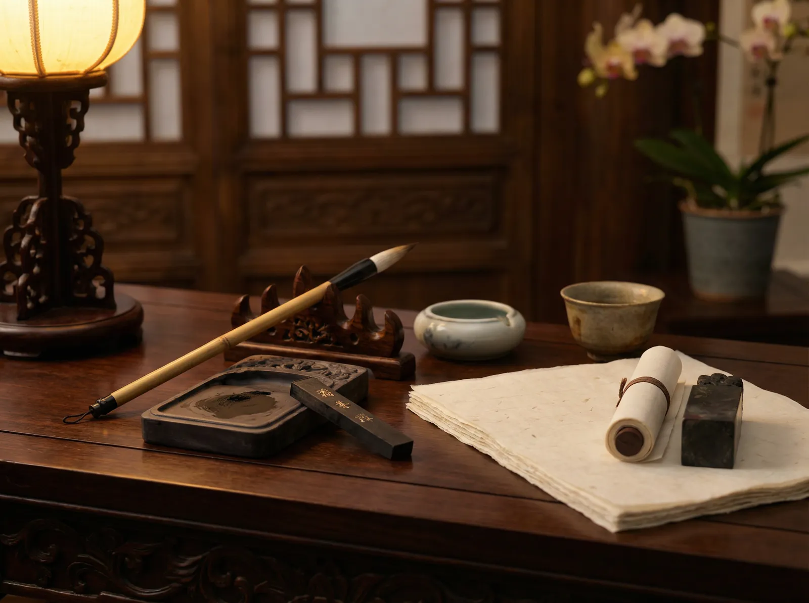 曹长卿 文房四宝与文化